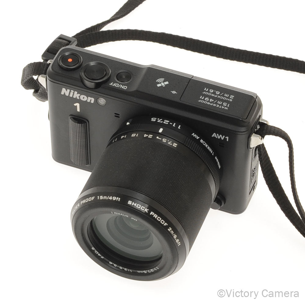 Nikon Nikon1 AW1 14.2MP Waterproof Shockproof Camera w/ 11-27.5mm Lens [EXC+] - Victory Camera