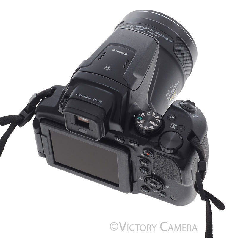 Nikon CoolPix P900 Digital Camera w/ 24-2000mmm Optical Zoom Lens [EXC+] - Victory Camera
