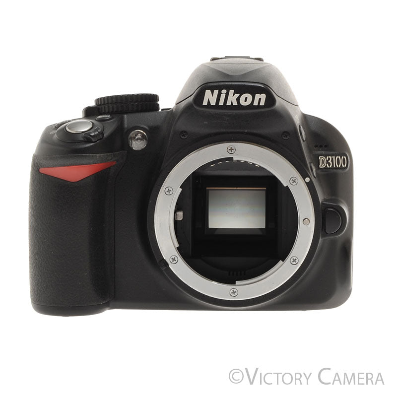 Nikon D3100 14.2MP Digital Camera Body -Cracked LCD- [BAR] - Victory Camera
