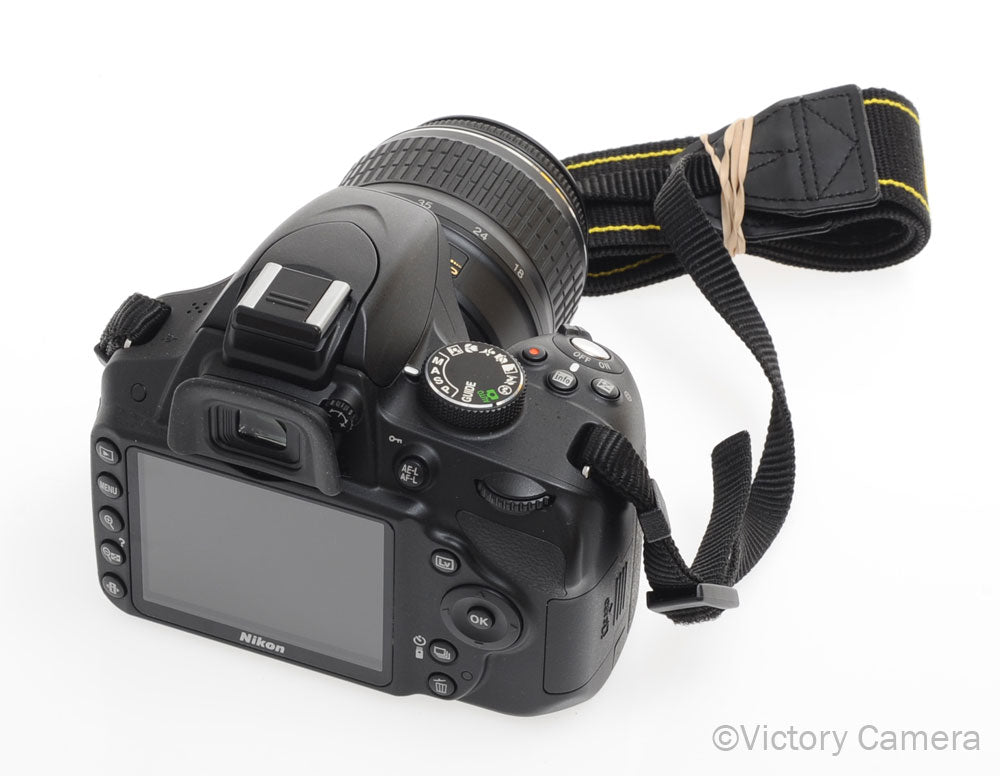 Nikon D3200 Digital SLR Camera Body w/ 18-55mm Lens ~4,448 Shutter Count [EXC] - Victory Camera
