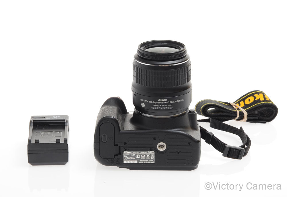 Nikon D3200 Digital SLR Camera Body w/ 18-55mm Lens ~4,448 Shutter Count [EXC] - Victory Camera