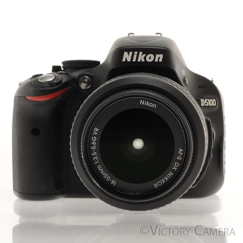 Nikon D5100 16.2MP DSLR w/ 18-55mm Zoom Lens -~2600 Shots- [EXC+] - Victory Camera