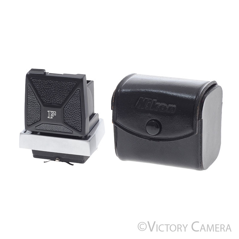Nikon F F2 Early Four Sided Waist Level Finder WLF w/ "F" Logo [EXC+] - Victory Camera