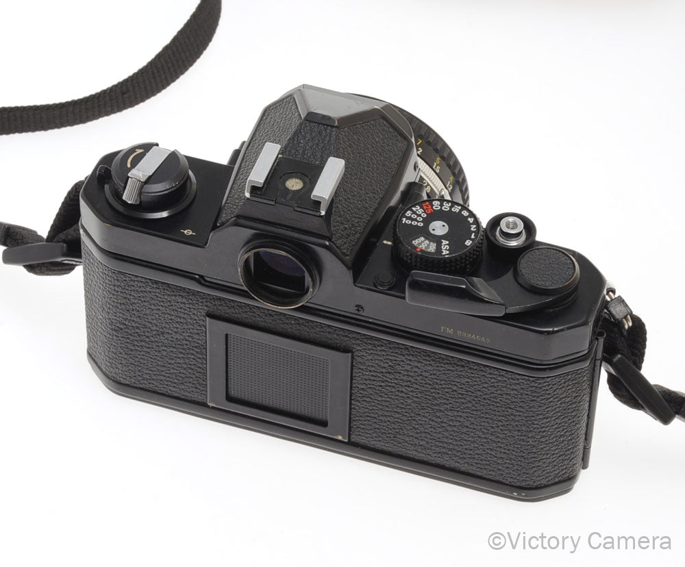 Nikon FM Black 35mm Film Camera w/ 50mm f1.8 AI-s Lens [EXC] - Victory Camera