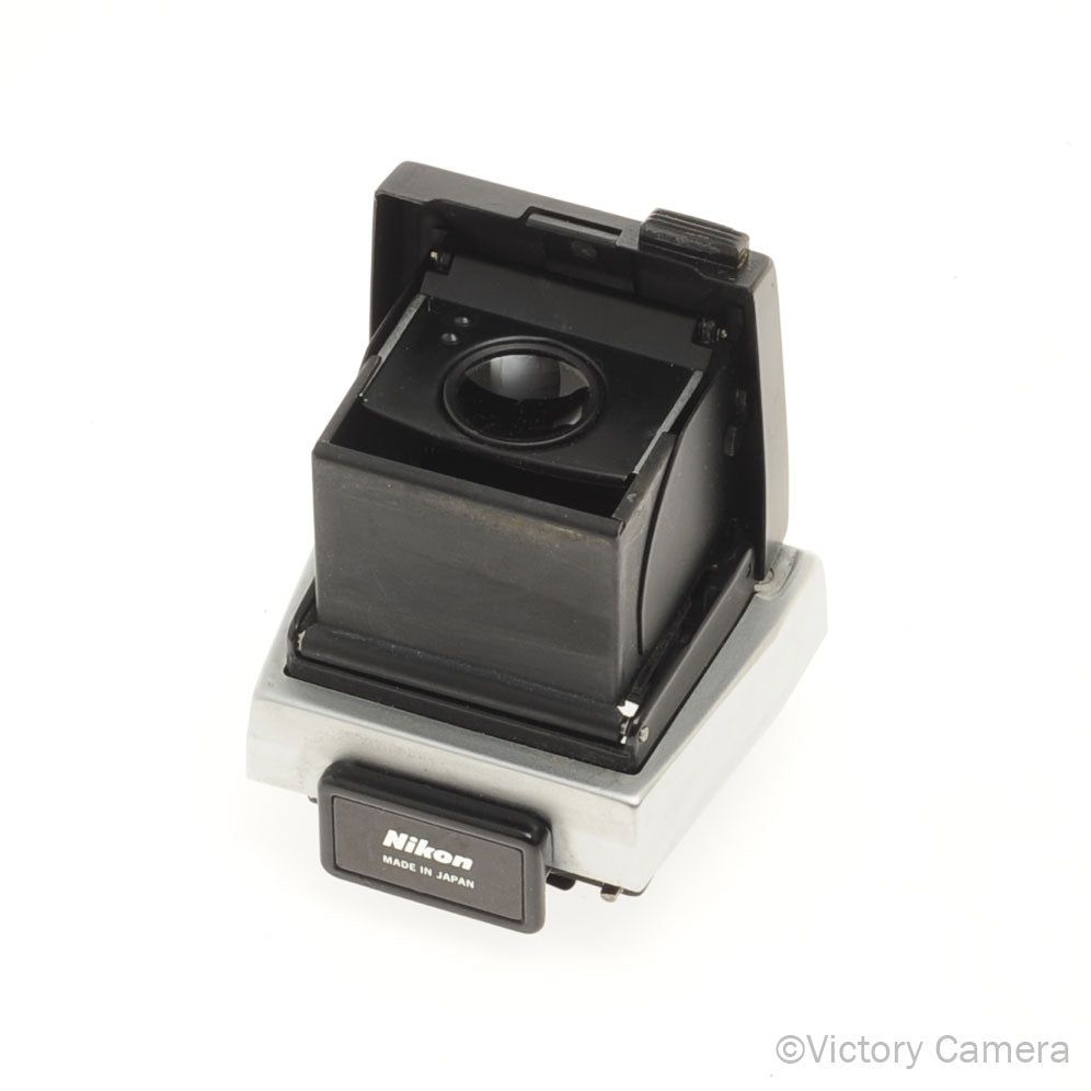 Nikon F F2 Early Four Sided Waist Level Finder WLF w/ "F" Logo - Victory Camera