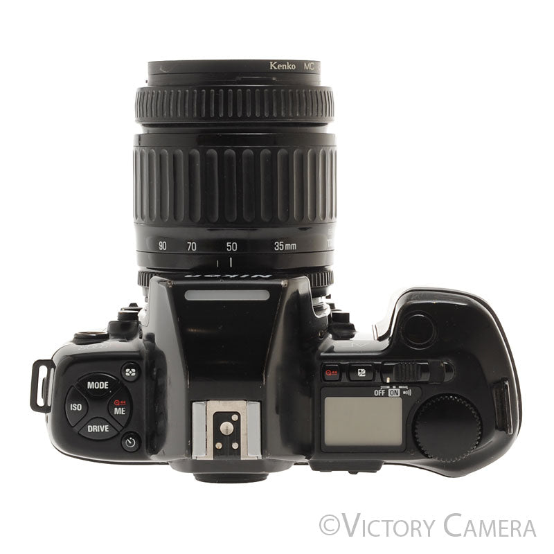 Nikon N8008 AF SLR 35mm Film Camera w/ 35-90mm Zoom Lens [GOOD] - Victory Camera