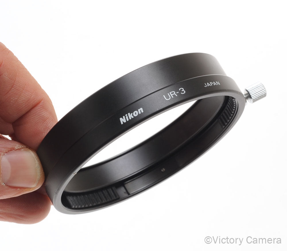 Nikon UR-3 SB-21 SB-29 Flash Mount Adapter for 60mm Micro-Nikkor [EXC+] - Victory Camera