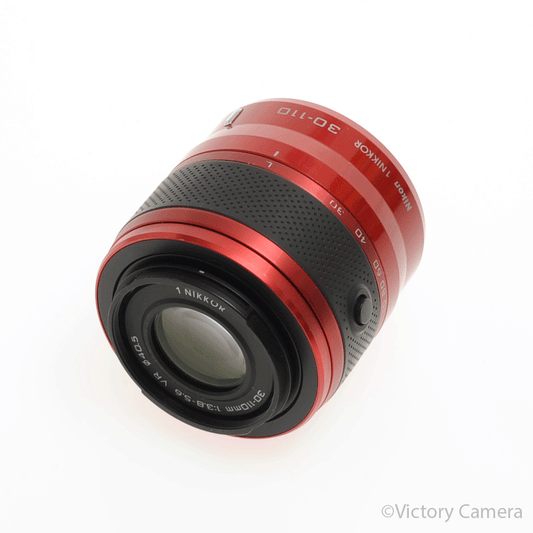 Nikon Nikkor 1 30-110mm f3.8-5.6 Red VR Zoom Lens [EXC] image 1