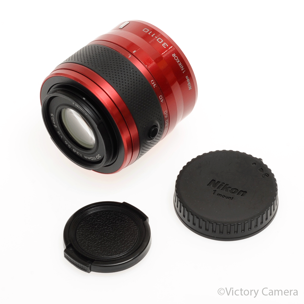 Nikon Nikkor 1 30-110mm f3.8-5.6 Red VR Zoom Lens [EXC] - Victory Camera