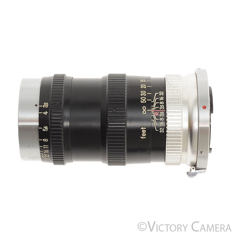 Nikon Nikkor-Q 13.5cm 135mm F3.5 S Mount Black Rangefinder Lens [GOOD] - Victory Camera