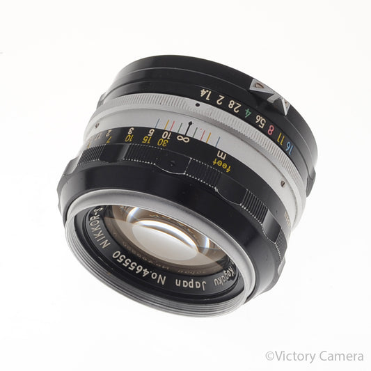 Nikon Nikkor-S 50mm f1.4 Non-AI Manual Focus Lens [EXC-] image 1