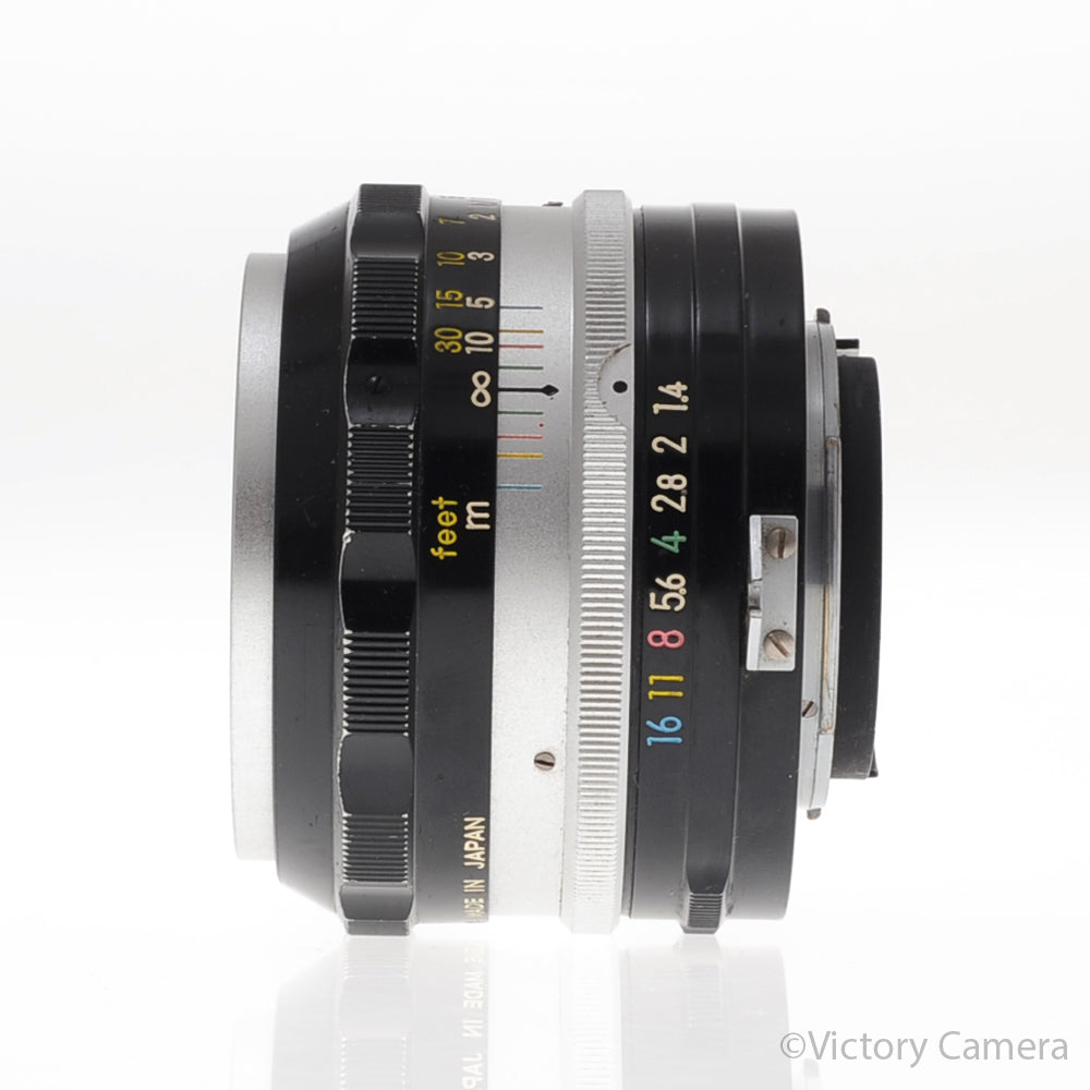 Nikon Nikkor-S 50mm f1.4 Non-AI Manual Focus Lens [EXC-] image 4