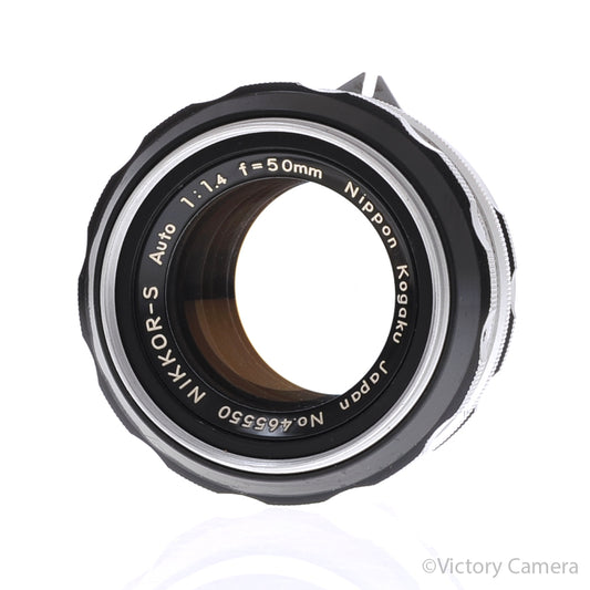 Nikon Nikkor-S 50mm f1.4 Non-AI Manual Focus Lens [EXC-] image 2