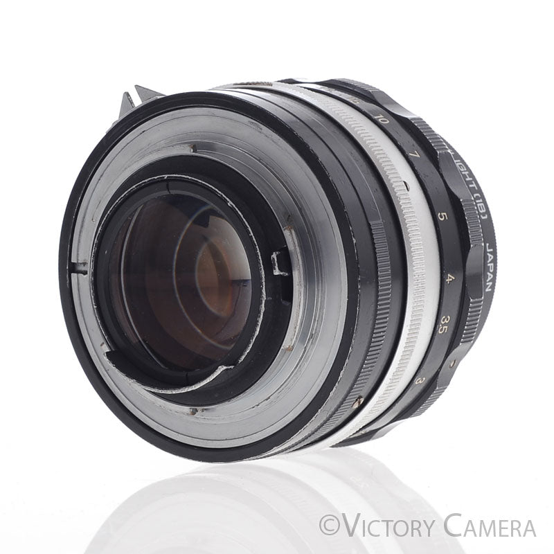 Nikon Rare Nikkor-S 5.8cm 58mm f1.4 Non-AI Prime Lens [EXC]