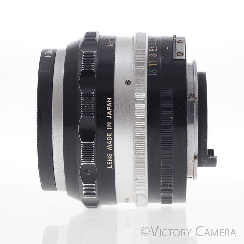 Nikon Rare Nikkor-S 5.8cm 58mm f1.4 Non-AI Prime Lens [EXC]
