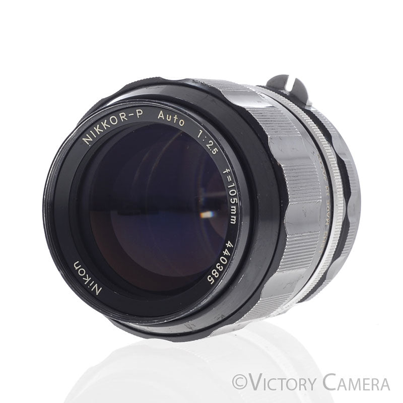 Nikon Nikkor-P 105mm f2.5 Photomic non-AI Telephoto Prime Lens [EXC] - Victory Camera