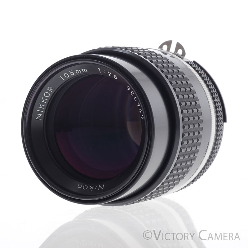 Nikon Nikkor 105mm f2.5 AI-S AIS Prime Portrait Lens [EXC+] - Victory Camera
