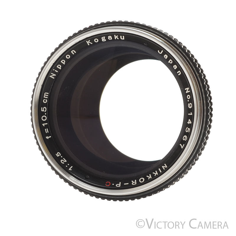Nikon Nikkor-P.C 10.5cm 105mm f2.5 Telephoto Prime Lens For Nikon S [EXC+] - Victory Camera