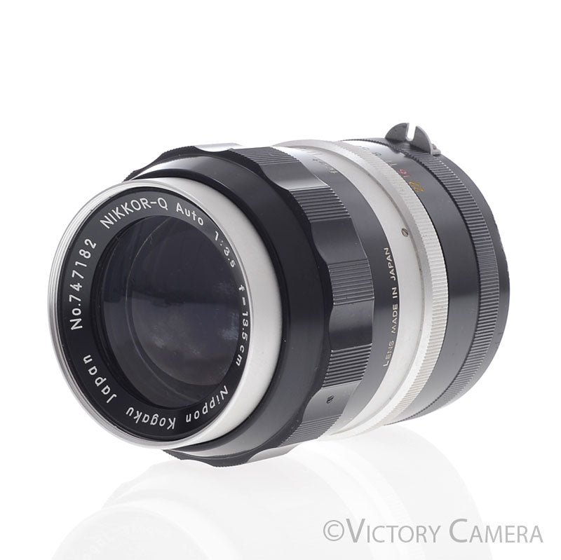 Nikor Nikkor-Q Auto 13.5cm 135mm f3.5 Non-AI Telephoto Lens -Haze- [GOOD]