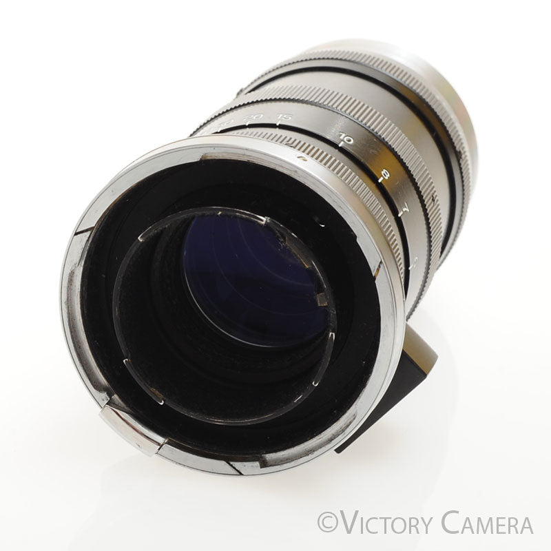 Nikon Nikkor-Q.C 13.5cm 135mm f3.5 S Mount Rangefinder Lens w/ Shade [EXC] - Victory Camera