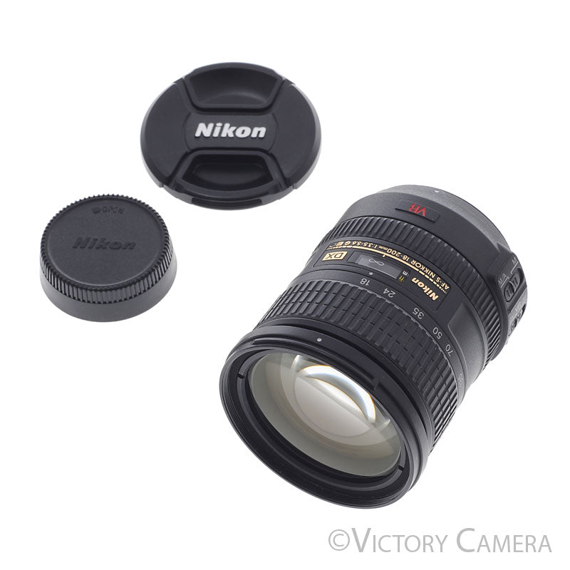 Nikon AF-S Nikkor 18-200mm f3.5-5.6 G ED VR DX Lens [EXC] - Victory Camera