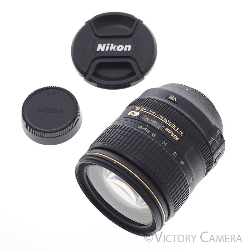 Nikon Nikkor AF-S 24-120mm f4 G ED N VR Zoom Lens [EXC] - Victory Camera