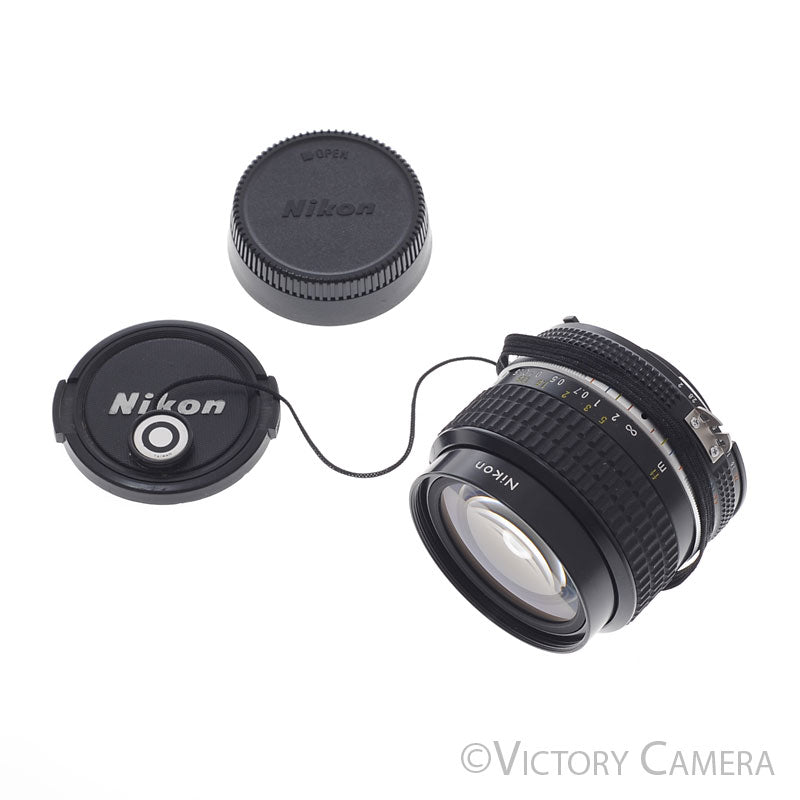 Nikon Nikkor 24mm f2 AI-S Fast Wide Angle Lens [MINT-] - Victory Camera