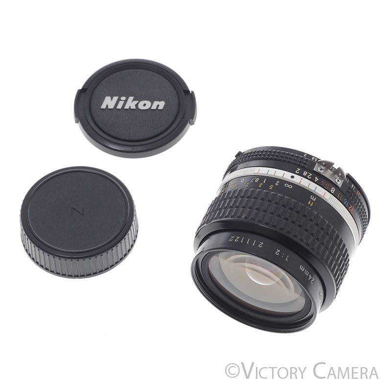 Nikon Nikkor 24mm f2 AI-S Fast Wide Angle Lens [EXC+] - Victory Camera