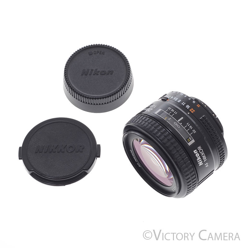 Nikon AF Nikkor 28mm f2.8 Autofocus Prime Wide Angle Lens [GOOD] - Victory Camera