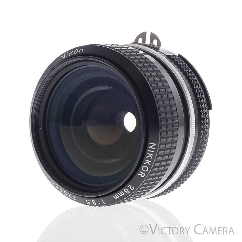 Nikon Nikkor 28mm f3.5 AI Wide Angle Lens [EXC] - Victory Camera