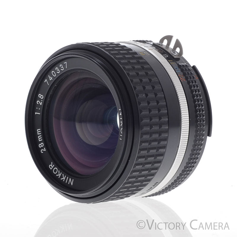 Nikon Nikkor 28mm f2.8 AI-S Wide Angle Lens [EXC] - Victory Camera