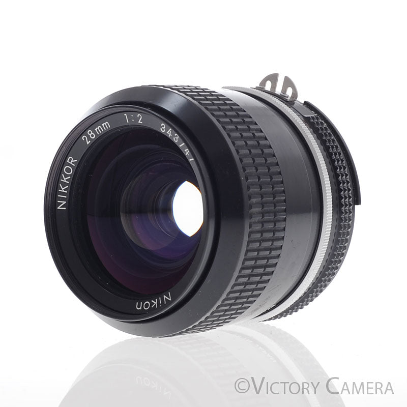 Nikon Nikkor 28mm f2.0 AI FAST Wide Angle Prime Lens [EXC+] - Victory Camera