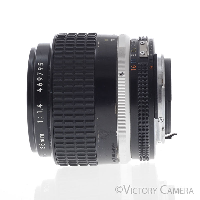 Nikon Nikkor 35mm f1.4 AI-S Wide Angle Lens [EXC] - Victory Camera