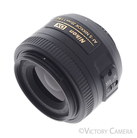 Nikon Nikkor AF-S 35mm f1.8 G DX Wide Angle Prime Lens [EXC+] - Victory Camera