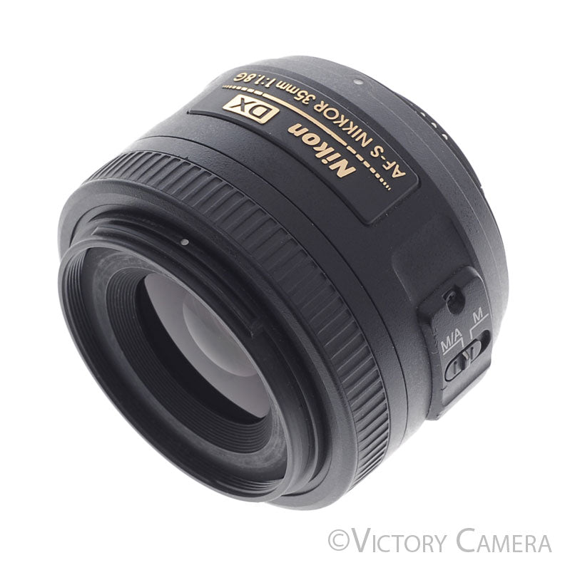 Nikon Nikkor AF-S 35mm f1.8 G DX Wide Angle Prime Lens [EXC+]