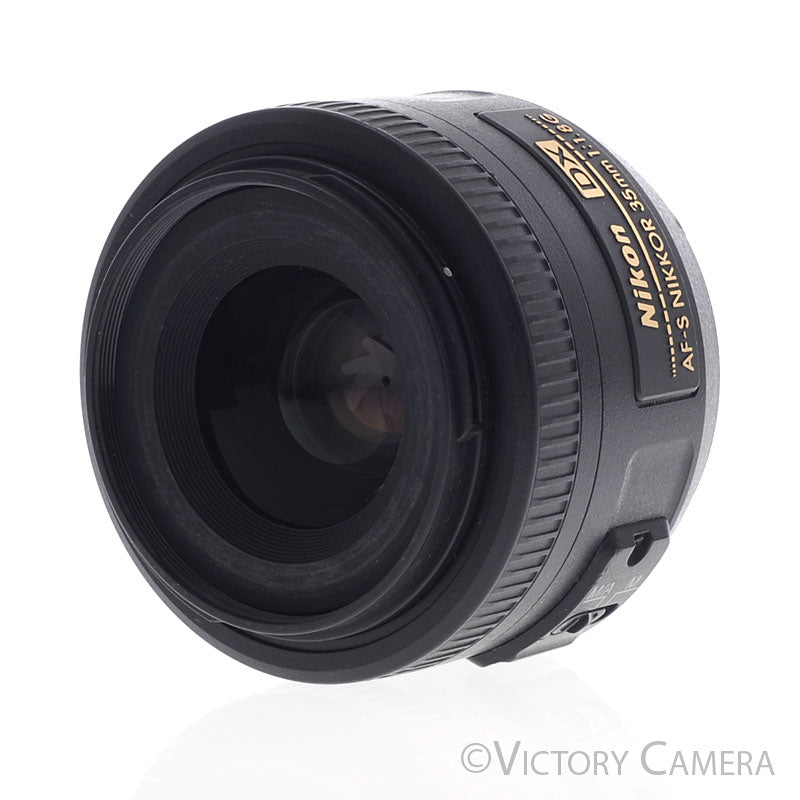 Nikon Nikkor AF-S 35mm f1.8 G DX Wide Angle Prime Lens [EXC+]