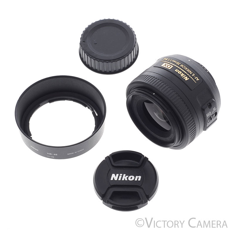 Nikon Nikkor AF-S 35mm f1.8 G DX Wide Angle Prime Lens [EXC+]