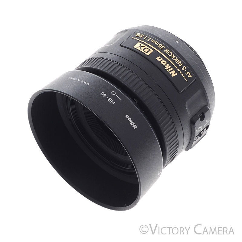Nikon Nikkor AF-S 35mm f1.8 G DX Wide Angle Prime Lens [EXC+]