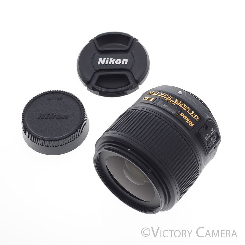 Nikon AF-S Nikkor 35mm f1.8 G ED Fast FX Wide Angle Prime Lens [EXC+] - Victory Camera