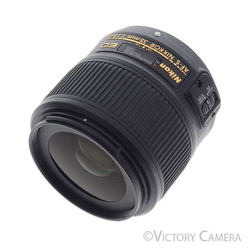 Nikon AF-S Nikkor 35mm f1.8 G ED Fast FX Wide Angle Prime Lens [EXC+] - Victory Camera