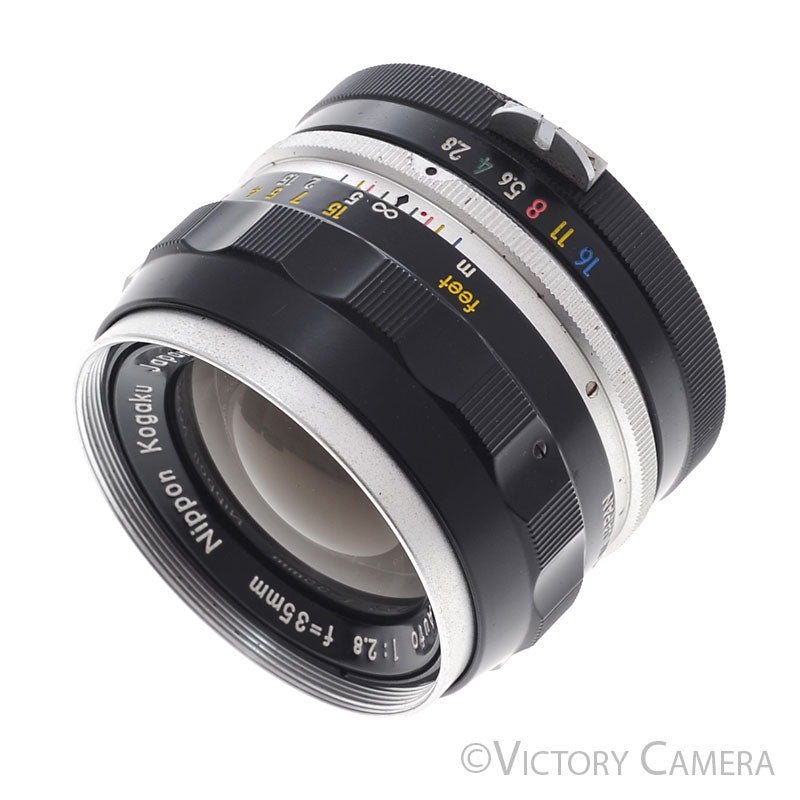 Nikon Nikkor-S 35mm f2.8 Non-AI Wide Angle Lens [GOOD] - Victory Camera