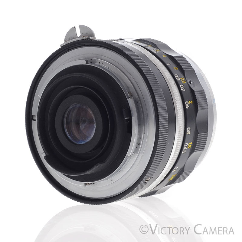 Nikon Nikkor-S 35mm f2.8 Non-AI Wide Angle Lens [GOOD] - Victory Camera