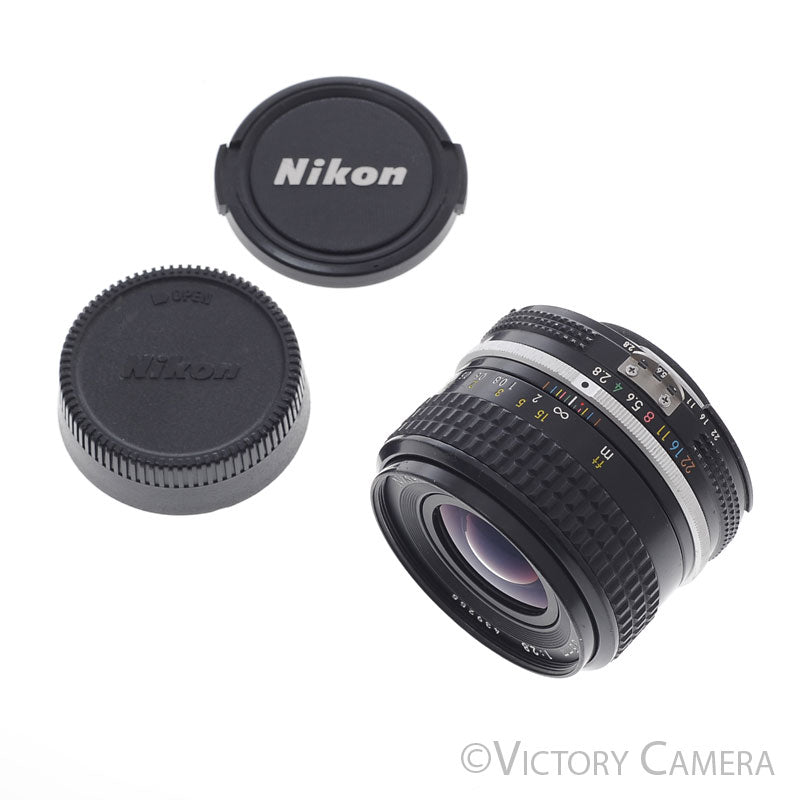 Nikon Nikkor 35mm f2.8 AI Wide Angle Prime Lens  [GOOD] - Victory Camera