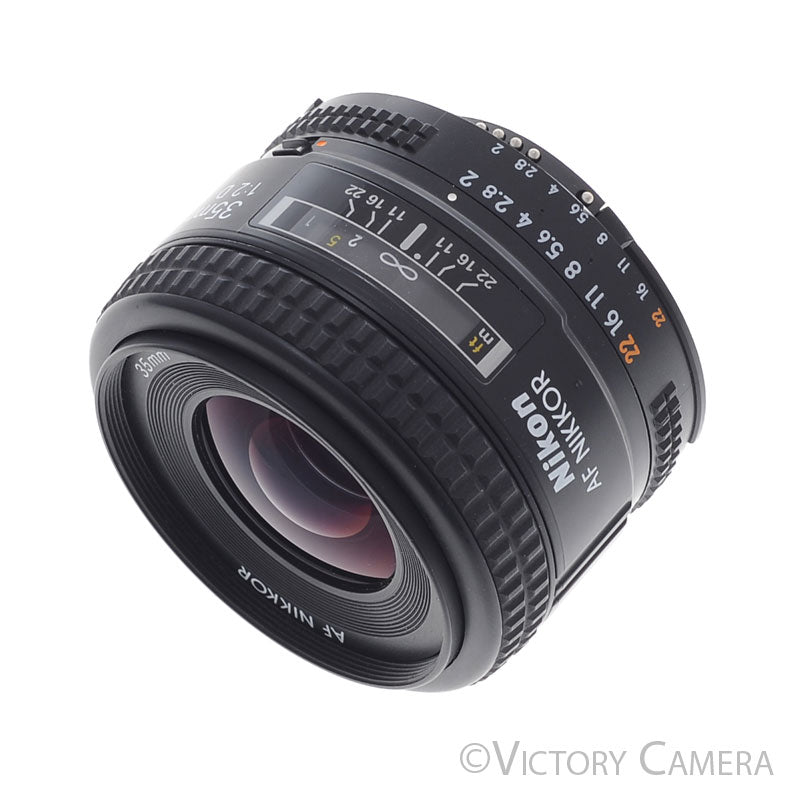 Nikon AF Nikkor 35mm f2 D Fast Wide Angle Lens for Nikon AF-D [EXC+] - Victory Camera