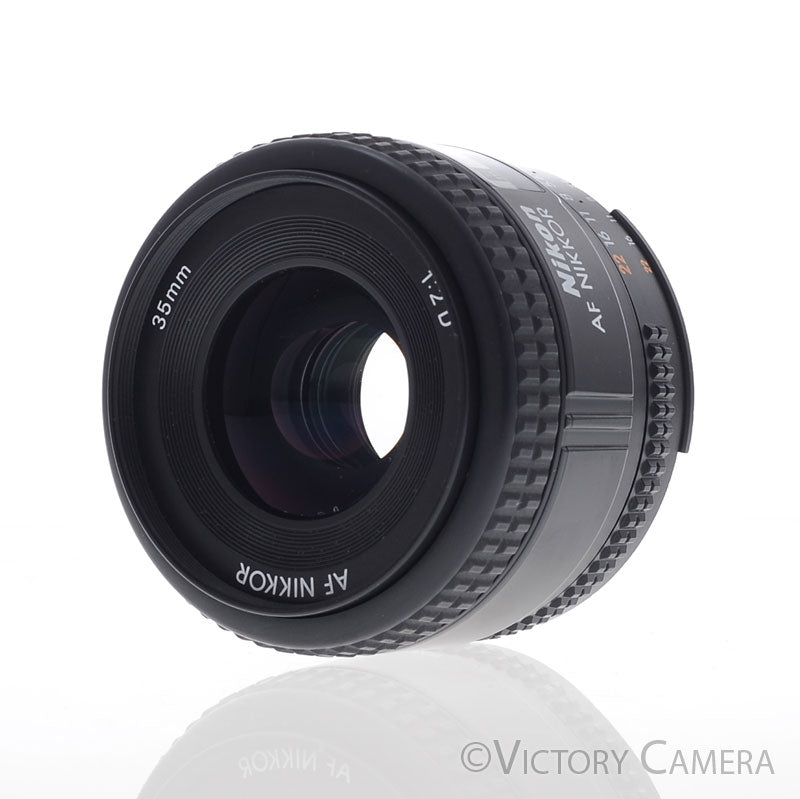 Nikon AF Nikkor 35mm f2 D Fast Wide Angle Lens for Nikon AF-D [EXC+] - Victory Camera