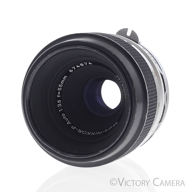 Nikon Micro-Nikkor 55mm f3.5 Non-AI Macro Lens [EXC-] - Victory Camera