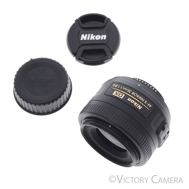 Nikon Nikkor AF-S 35mm f1.8 G DX Wide Angle Prime Lens [EXC+] - Victory Camera