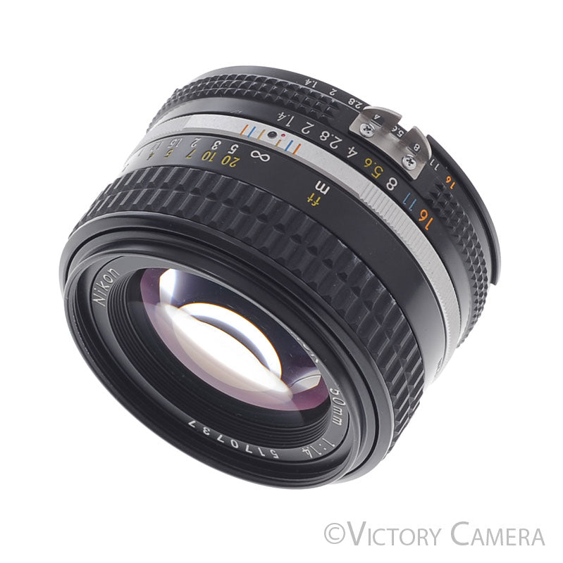 Nikon Nikkor 50mm f1.4 AI-S Manual Focus Prime Lens [EXC+] - Victory Camera
