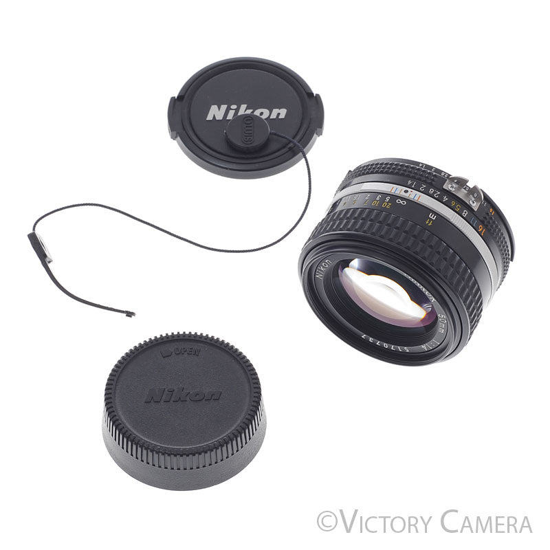 Nikon Nikkor 50mm f1.4 AI-S Manual Focus Prime Lens [EXC+] - Victory Camera