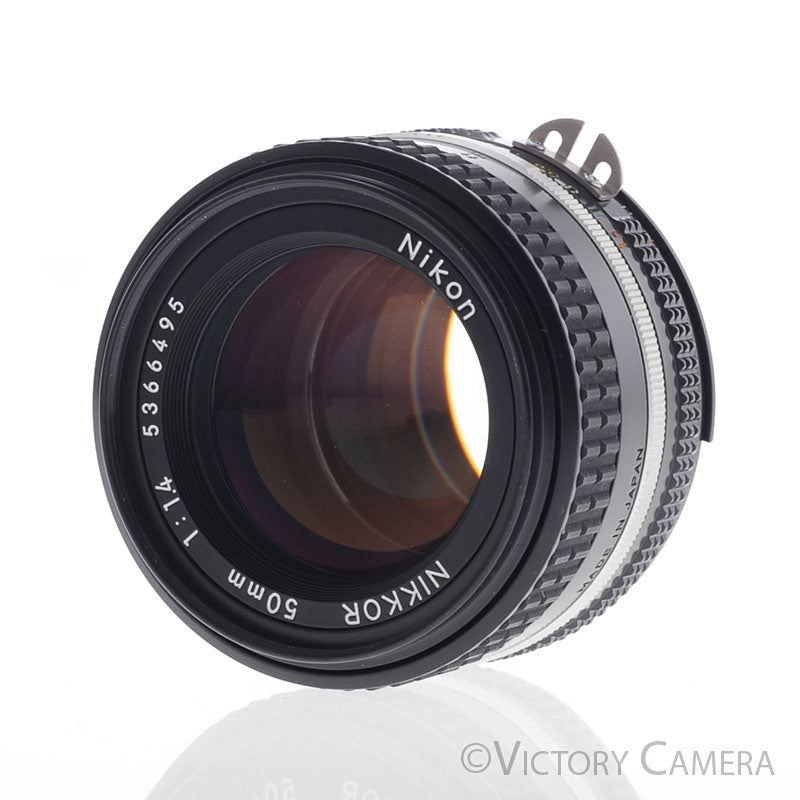 Nikon Nikkor 50mm f1.4 AI-S Manual Focus Prime Lens [EXC+] - Victory Camera